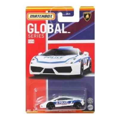 Matchbox Global Series Lamborghini Gallardo Police Diecast Car - Image 1 of 2