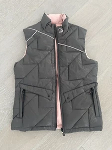 Volcom Thermonite Reversible Puffer Down Vest Jacket Small - Picture 1 of 6