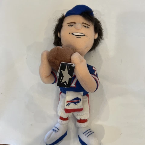 *RARE* NEW WITH TAG  1999 Buffalo Bills DOUG FLUTIE  Plush Doll VINTAGE EXC Cover