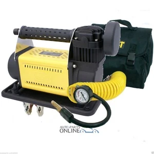 T-MAX 12V Air Compressor HEAVY DUTY Portable Tyre Inflator  BA2641 - Picture 1 of 1