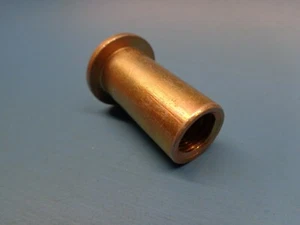 (5) ATLAS AES50 RIVET NUT STEEL 1/2-13 THREAD THREADED FLAT HEAD STD. OPEN END - Picture 1 of 4