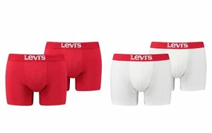 LEVI'S Calzoncillos Boxer Hombre 200SF PACK DE 2 BOXERS Rojo Blanco 951007001 - Imagen 1 de 5