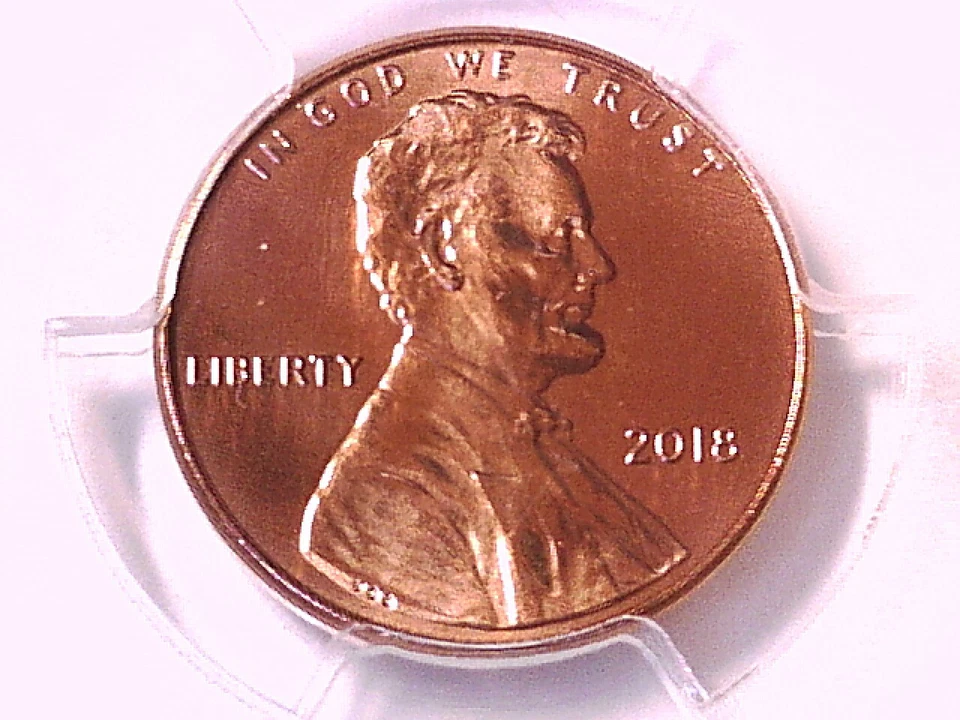 2018 P Lincoln Shield Cent PCGS MS 67 RD 35794412 - Image 1 of 3