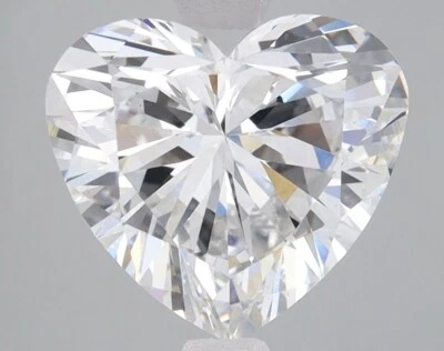 3.10 Ct HEART SHAPE E Color VS1 Clarity IGI CERTIFIED LAB GROWN CVD Diamond - Image 1 of 4