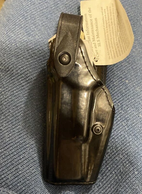 Safariland 6280-83 Glock 17 22 Plain Duty Holster  Black Right LH New - Image 1 of 4