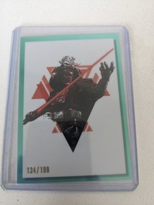 2023 Topps Star Wars Galaxy Chrome Darth Vader 134/199 Galactic Visions #GV-13