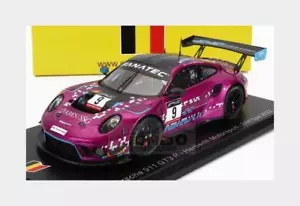1:43 SPARK Porsche 911 991-2 Gt3 R #9 24H Spa 2022 Au Tse Pereira Evans SB535 Mo - Picture 1 of 2