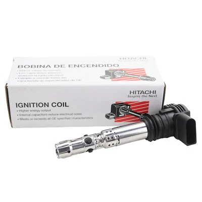 Bobina de encendido Hitachi IGC0149 para Audi A4 A6 Allroad TT Quattro VW Jetta Passat Foto 1 de 4