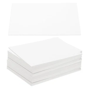 12x8x0.12" Chipboard Sheets 20Pcs 120PT Thick Book Board Binders Board, White - Picture 1 of 7