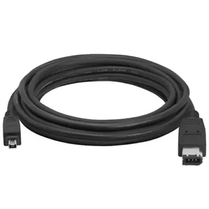 Firewire IEEE 1394 IEEE1394 6P to 4P Adapter Cable 1.5M For Sony JVC Mini DV AU - Picture 1 of 1