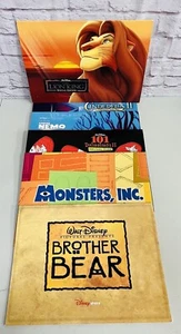 Walt Disney Lot Of 6 Sets Of Commemorative Lithographs In Folder - Picture 1 of 12