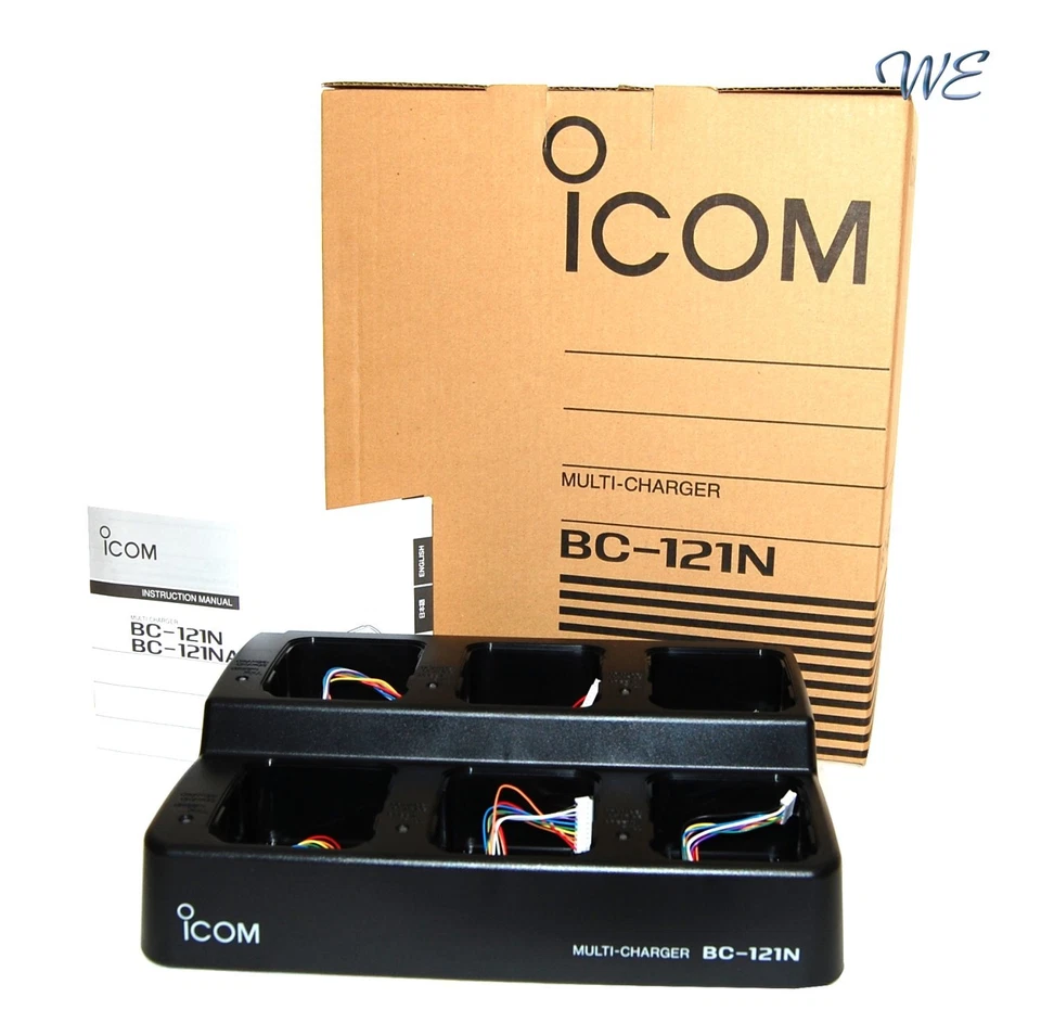 NEW ICOM BC-121N/BC-121 Multi-Charger for ICOM LMR or some Amateur Transceiver - Image 1 of 1