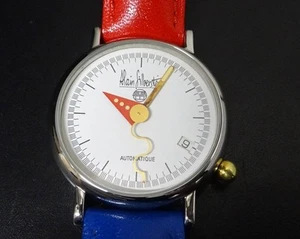 Alain Silberstein Architec White Dial Men's Automatic See-through Back Watch - Picture 1 of 10
