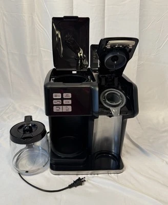 Hamilton Beach 49957 Flex Brew Coffee Maker 2-in1, 12-cup and K-Cup Pod Digital - Image 1 of 4