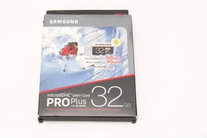 Samsung MB-MD32GA/AM Pro+ 32GB microSDHC Memory Card - Picture 1 of 3
