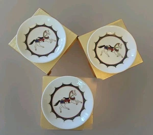 Vintage Mikasa Merry Go Round Bone China. Set Of 3 Made In Japan - Imagen 1 de 7