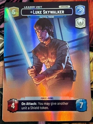 Star Wars Unlimited Luke Skywalker Faithful Friend P25 Galactic Championship - Image 1 of 4