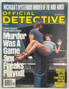 Official Detective Stories, November 1977, Vintage True Crime Stories, Pulp - Picture 1 of 4