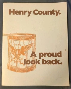 Henry County A Proud Look Back Virginia 1975 Booklet History Bank Of Bassett - Picture 1 of 7