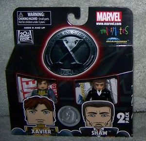 MINIMATES X-MEN PRIMA CLASSE XAVIER & SHAW TOYS R ESCLUSIVA US - Foto 1 di 6