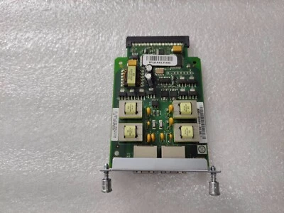 Cisco VIC3-2E/M Router Voice Module Used For 2911/2921/K9 Series Router - Image 1 of 3