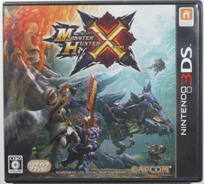 Nintendo 3DS - Monster Hunter X Cross 3D - Capcom - Japanese Version - Image 1 of 3