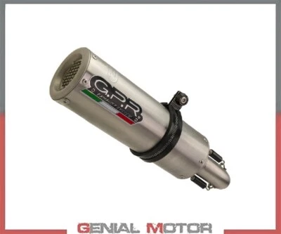 Exhaust terminal GPR M3 STAINLESS STEEL approved APRILIA TUONO RSV R 1000 2002 2005 - Image 1 of 3