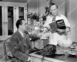 crp-6412 1946 Jimmy Little helps Joe Besser w new magic card trick film Talk Abo