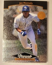 1995 SP Championship Diamonds in  Rough Jon Nunnally Baseball Card