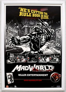 Madworld RARE Wii 42cm x 59cm Promotional Poster #3 - Picture 1 of 1