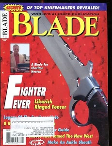 Blade Magazine January 1996 Charlton Heston EX w/ML 012417jhe - Imagen 1 de 1