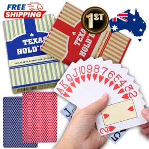 Playing Cards Poker Casino Classic Official TEXAS HOLD'EM Premium Quality - Picture 1 of 15