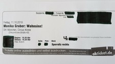 2 x Monika Gruber - "Wahnsinn" - 11.10.2019 Circus Krone München
