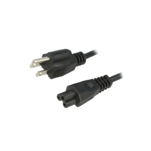 KAB-USA-M3-1.5-BK Kabel NEMA 5-15 (B) Stecker,IEC C5 weiblich 1,5m schwarz PVC - Bild 1 von 1