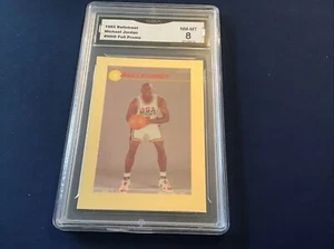 1992 Ballstreet Rare Gold Foil Michael Jordan GMA 8 Nm-Mt BullsUSA Investment - Picture 1 of 3