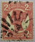 1897-1900 QUEENSLAND #115: Used 'Queen Victoria' issue