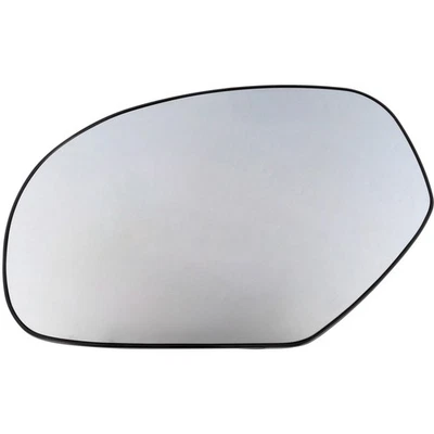 Mirror Glass For 2007-2013 Chevy Silverado 1500 Heated Flat Left - backing plate - Image 1 of 4