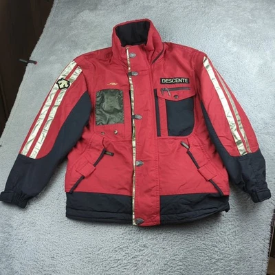 Chaqueta Descente De Colección Para Hombres XL Roja Negra Suiza Equipo de Esquí Avant Garde Hong Kong Foto 1 de 4