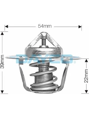 Dayco Thermostat fits Alfa Romeo Spider 1.6 115 1600 (11507) (DT14A) - image 1 of 4