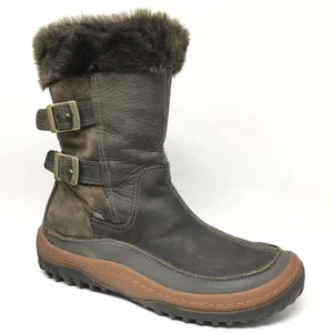 Merrell Decora Chant wasserdichte Winterstiefel Schneeschuhe Damengröße 9 braun warm - Bild 1 von 10