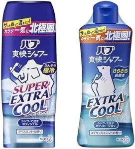 Kao Bath and Body Shower GEL+Lotion extra cool From Japan for summer skin 460ml - Picture 1 of 1