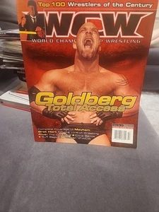 2000 WCW Magazine January Jan Issue 57 GOLDBERG NWO Benoit Hogan Mayhem Buff - Picture 1 of 6