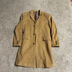 J.Crew Ludlow 38R Wool Cashmere Camel Overcoat Italian Fabric - Picture 1 of 8
