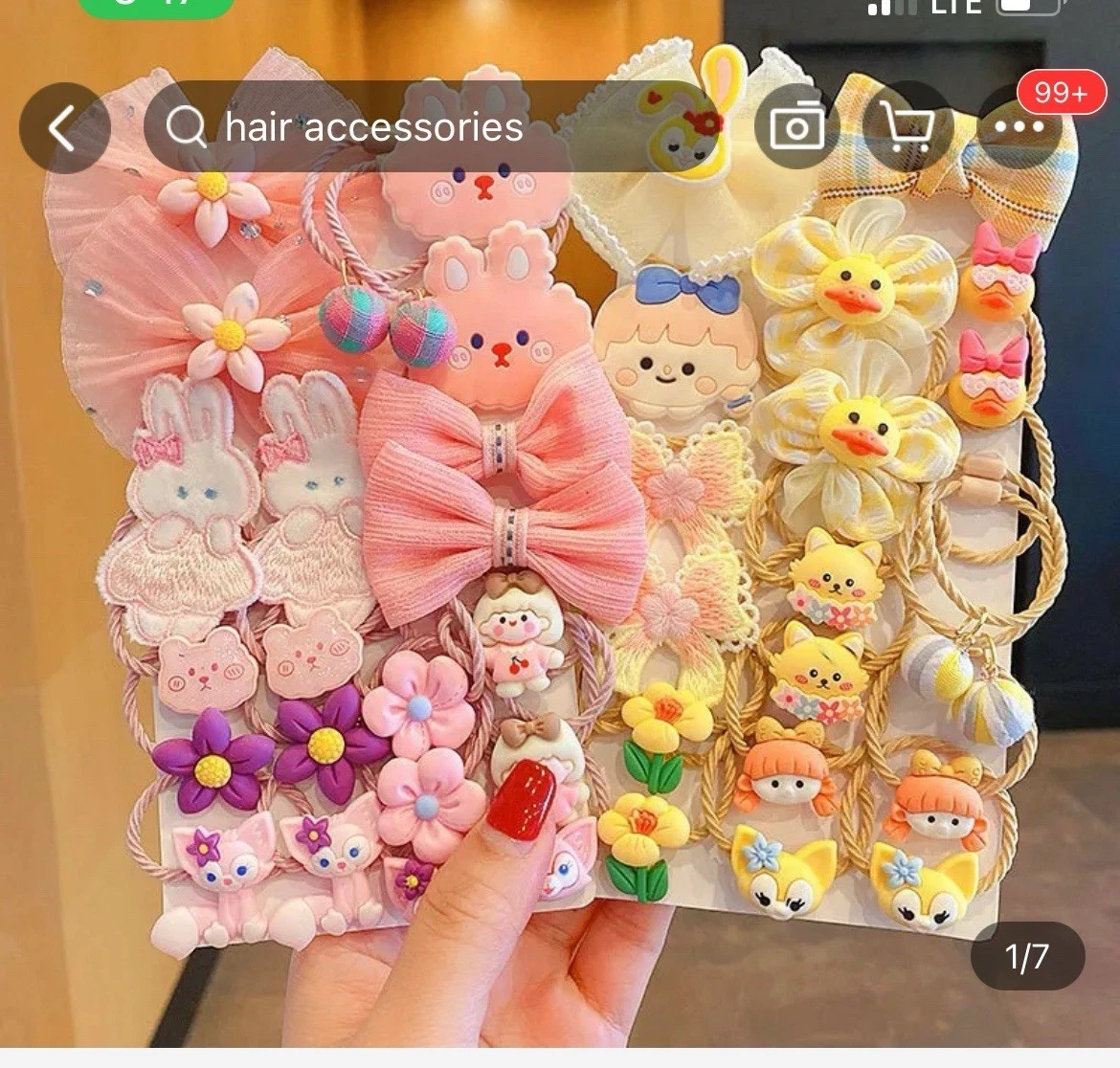 10 Unids / Set Niños Preciosas Bandas Para El Cabello Anillo Bebé