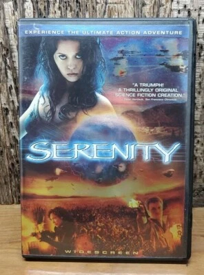 Serenity (DVD, 2005) Joss Whedon Film Nathan Fillion Vintage Widescreen - Image 1 of 3