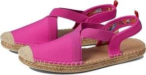SEA STAR WOMEN’S BEACHWEAR SEAFARER SLINGBACK SANDALS HOT PINK SIZE 6 NWT - Picture 1 of 10