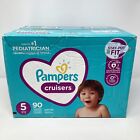 NEW - Diapers Size 5 - Pampers Cruisers Disposable Baby Diapers - 90 Count