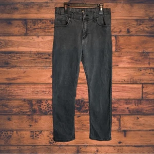 Lee Regular Fit Acid Wash Elastic Waist Jeans Size 16 Regular - Picture 1 of 8