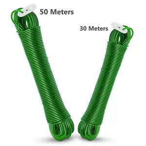 Línea de lavado de núcleo de acero PVC de alta resistencia extra fuerte línea de secado de ropa de lavandería - Imagen 1 de 9