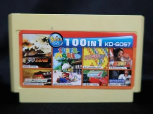 👽Excite Bike etc. - Famiclone Famicom Pegasus Dendy 60 pin Nes 8 bit Cartridge - Picture 1 of 4